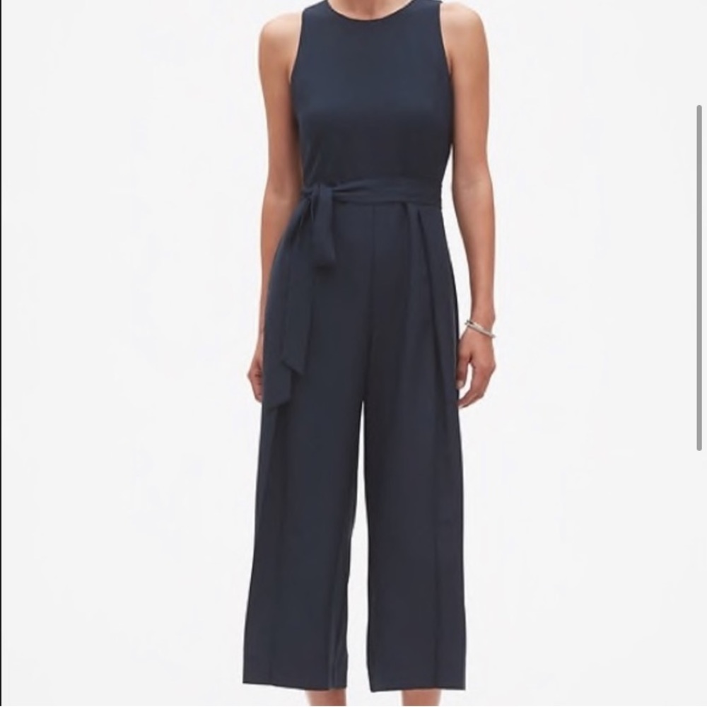 Banana Republic Navy Jumpsuit size 6